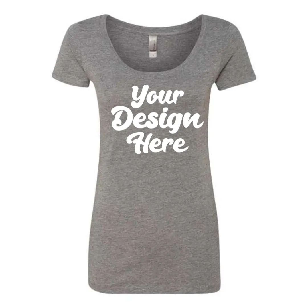 6730 | Women?s Triblend Short Sleeve Scoop