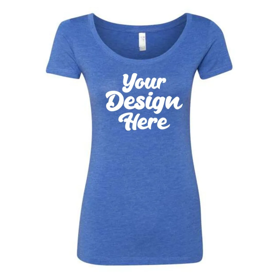 6730 | Women?s Triblend Short Sleeve Scoop