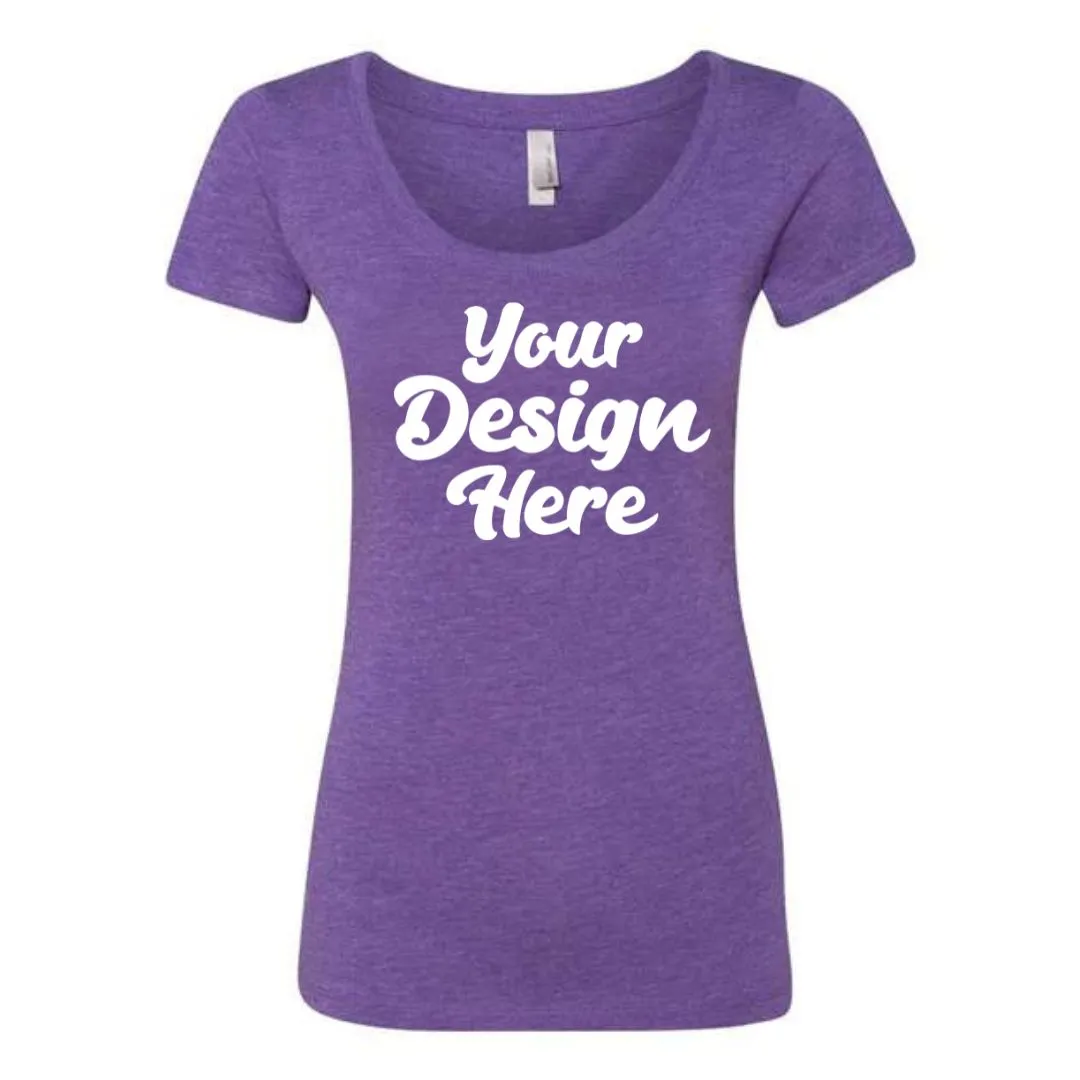 6730 | Women?s Triblend Short Sleeve Scoop