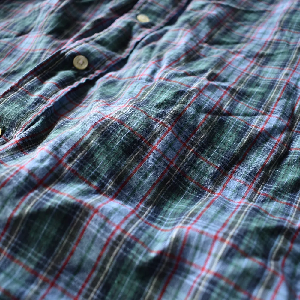 90's　Ralph Lauren/ラルフ ローレン “BLAKE” チェック 半袖 ボタンダウンシャツ　230815