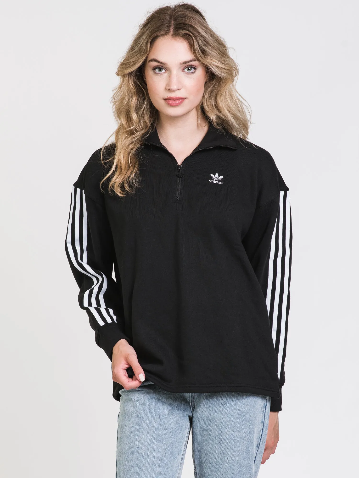 ADIDAS 1/4 ZIP SWEATSHIRT  - CLEARANCE