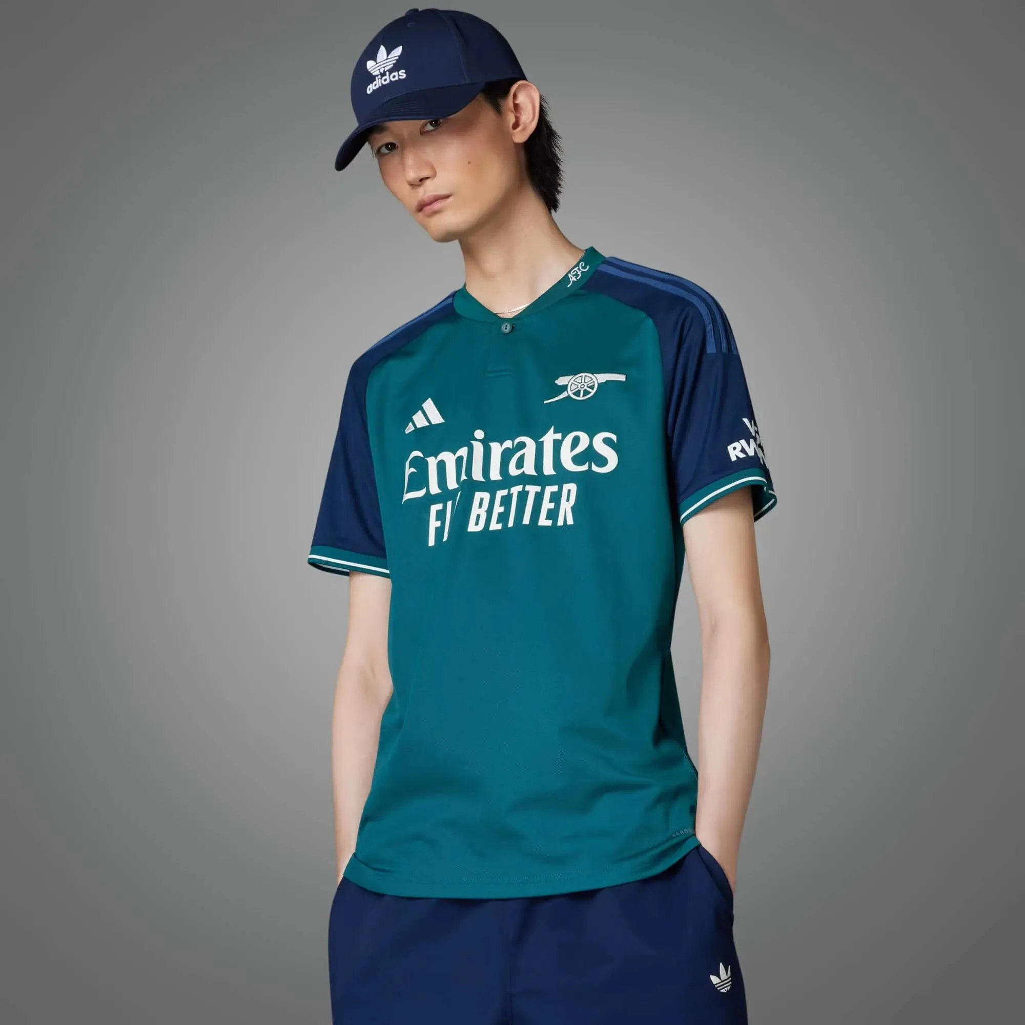 adidas 2023-24 Arsenal Men's Stadium Third Jersey