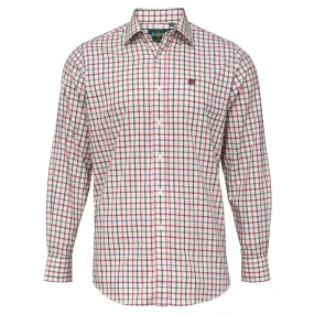 Alan Paine Navy & Red Check Shirt