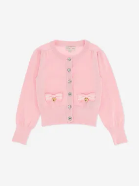 Angels Face Girls Nicolette Cardigan in Pink
