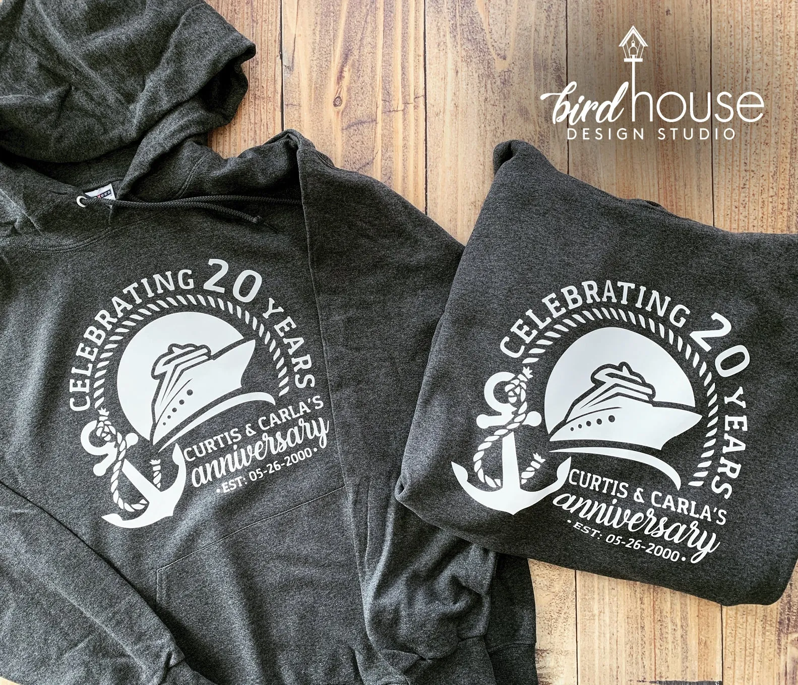 Anniversary Cruise Group Shirt, Celebrating Years Tees, Personalized, Any Color, Customize