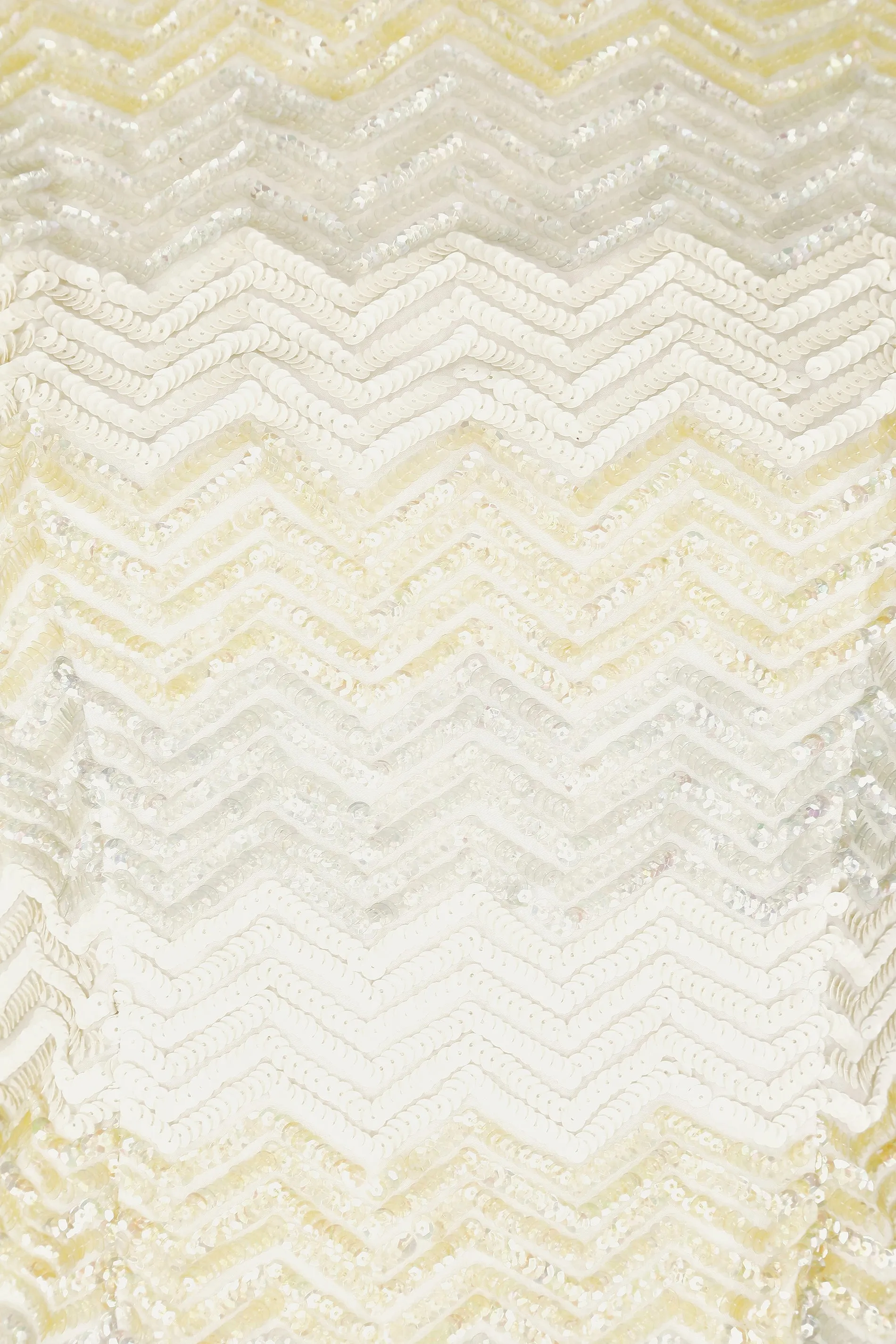 ARCHIVE - 1960s Dynasty Chevron Sequinned Shift Dress