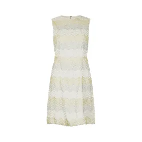 ARCHIVE - 1960s Dynasty Chevron Sequinned Shift Dress
