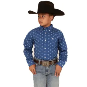 Ariat Boys Jai Long Sleeve Classic Fit Shirt
