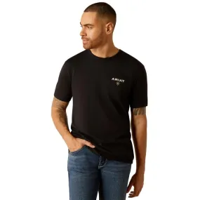 Ariat Men's American Rancher T-Shirt, Black