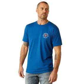 Ariat Men's MTL Circle T-Shirt, Royal Blue
