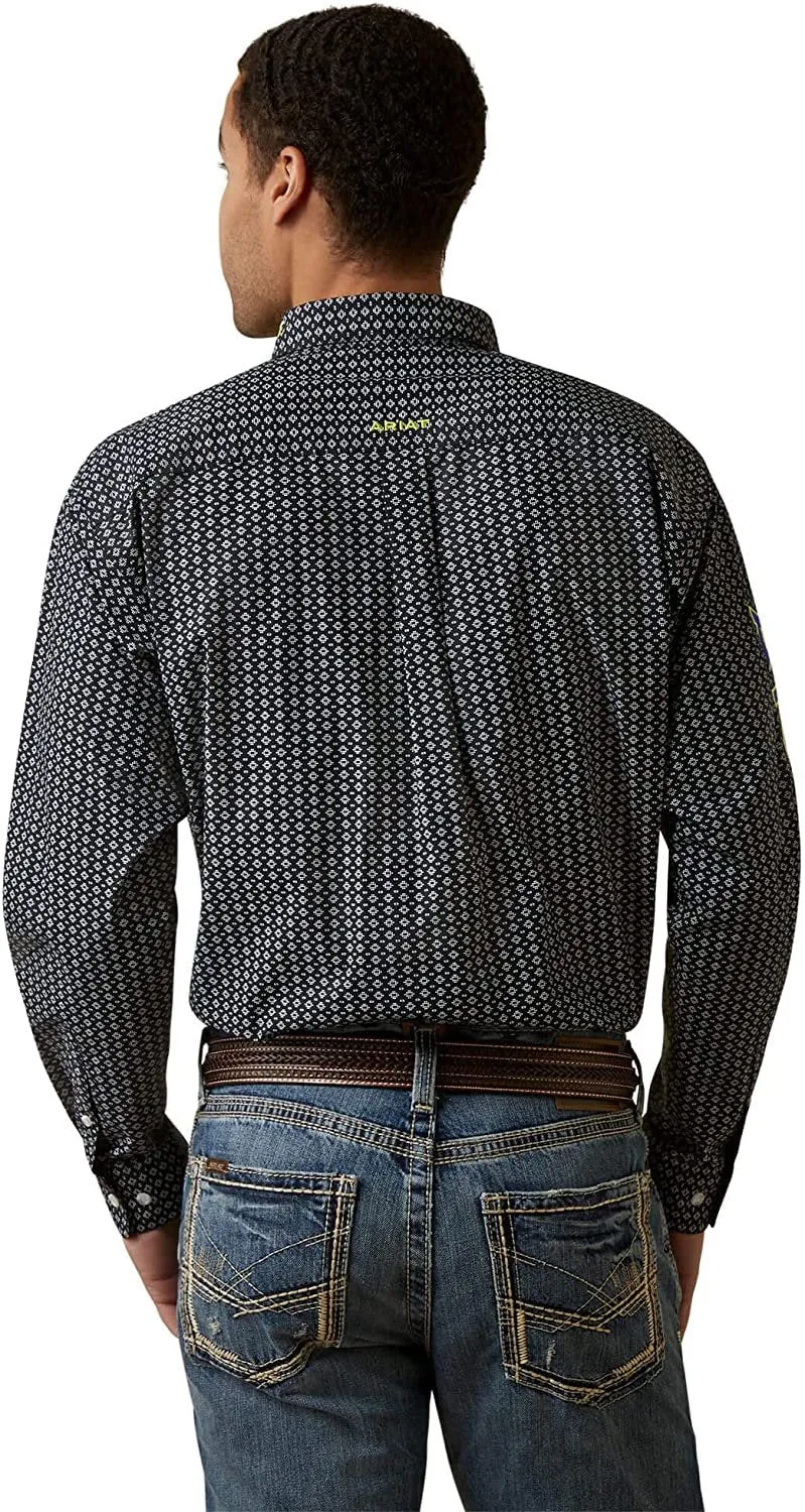 Ariat Men's Team Peyton Classic Fit Shirt, Black