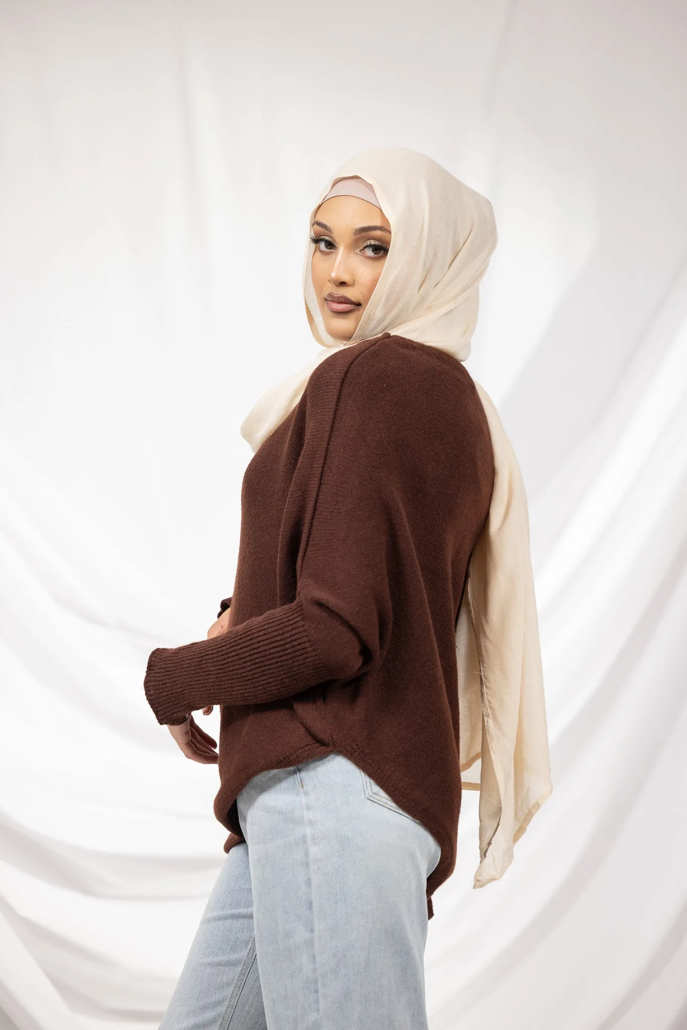 Asymmetrical Knit Jumper