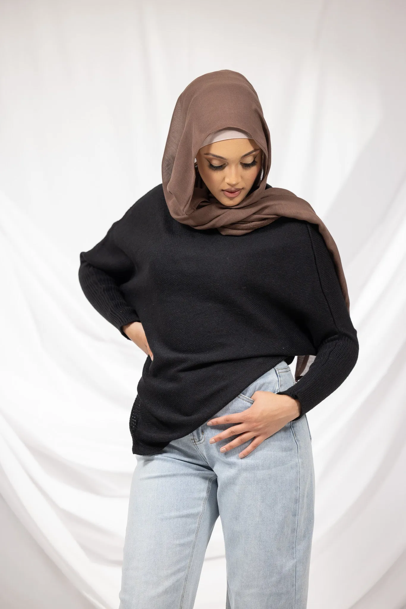 Asymmetrical Knit Jumper
