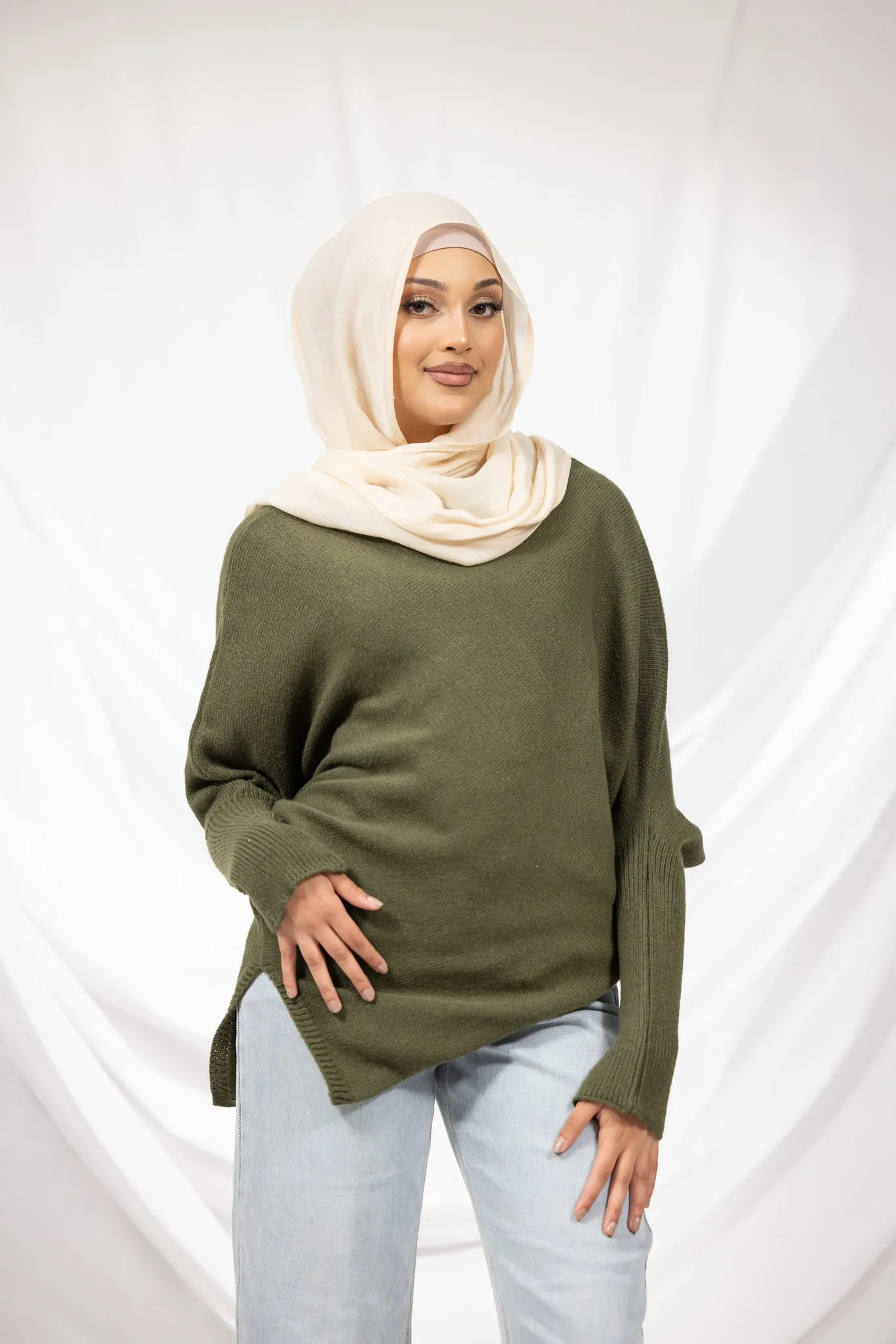 Asymmetrical Knit Jumper