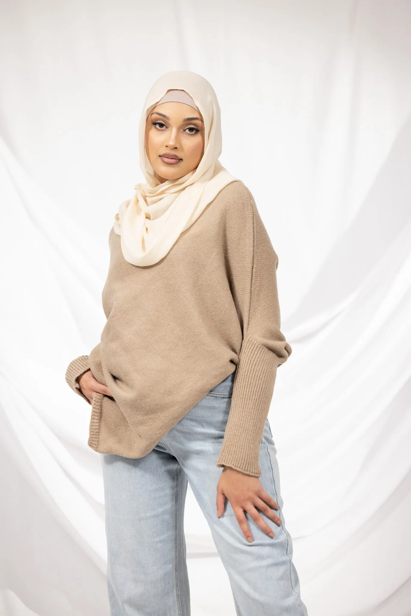 Asymmetrical Knit Jumper