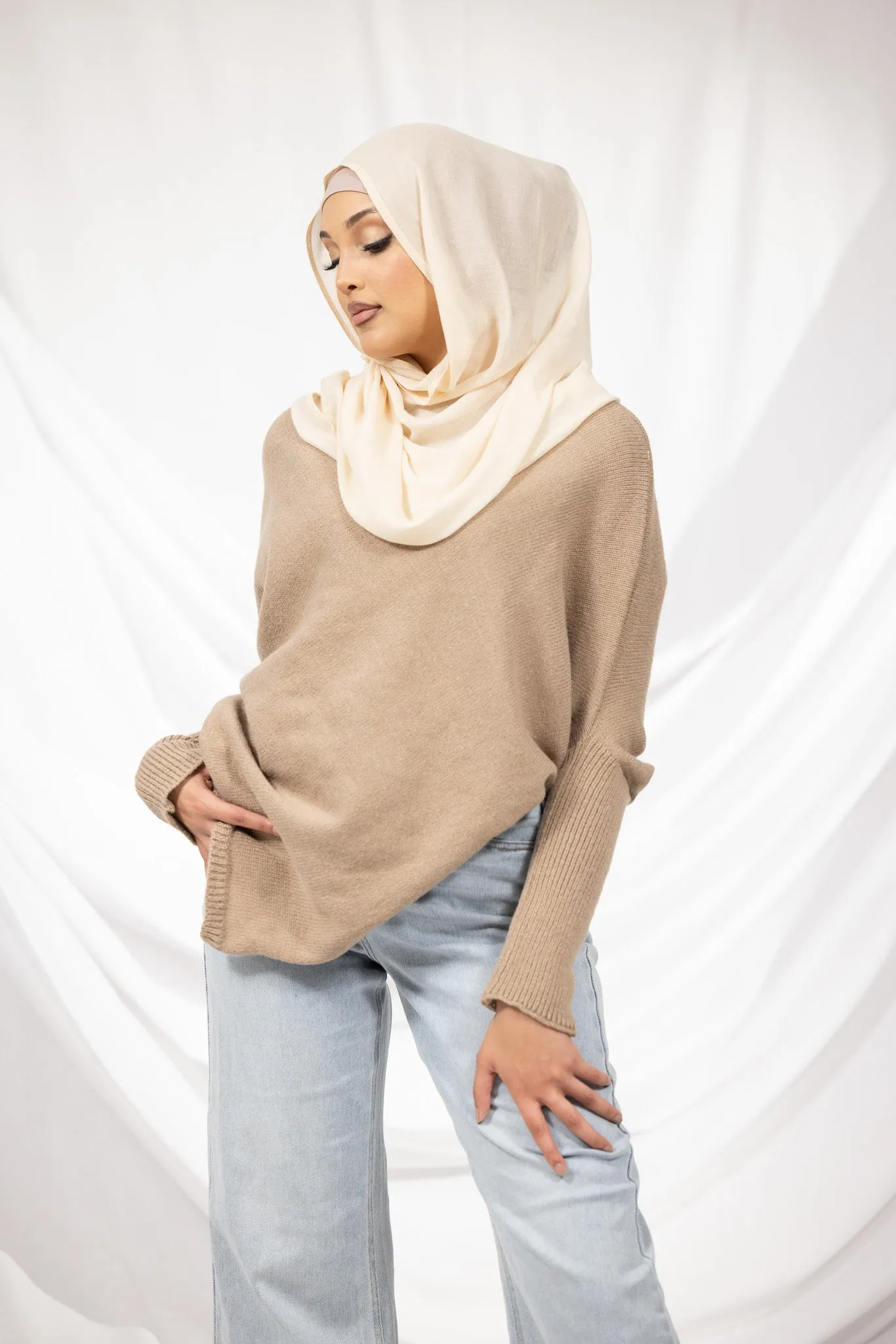 Asymmetrical Knit Jumper