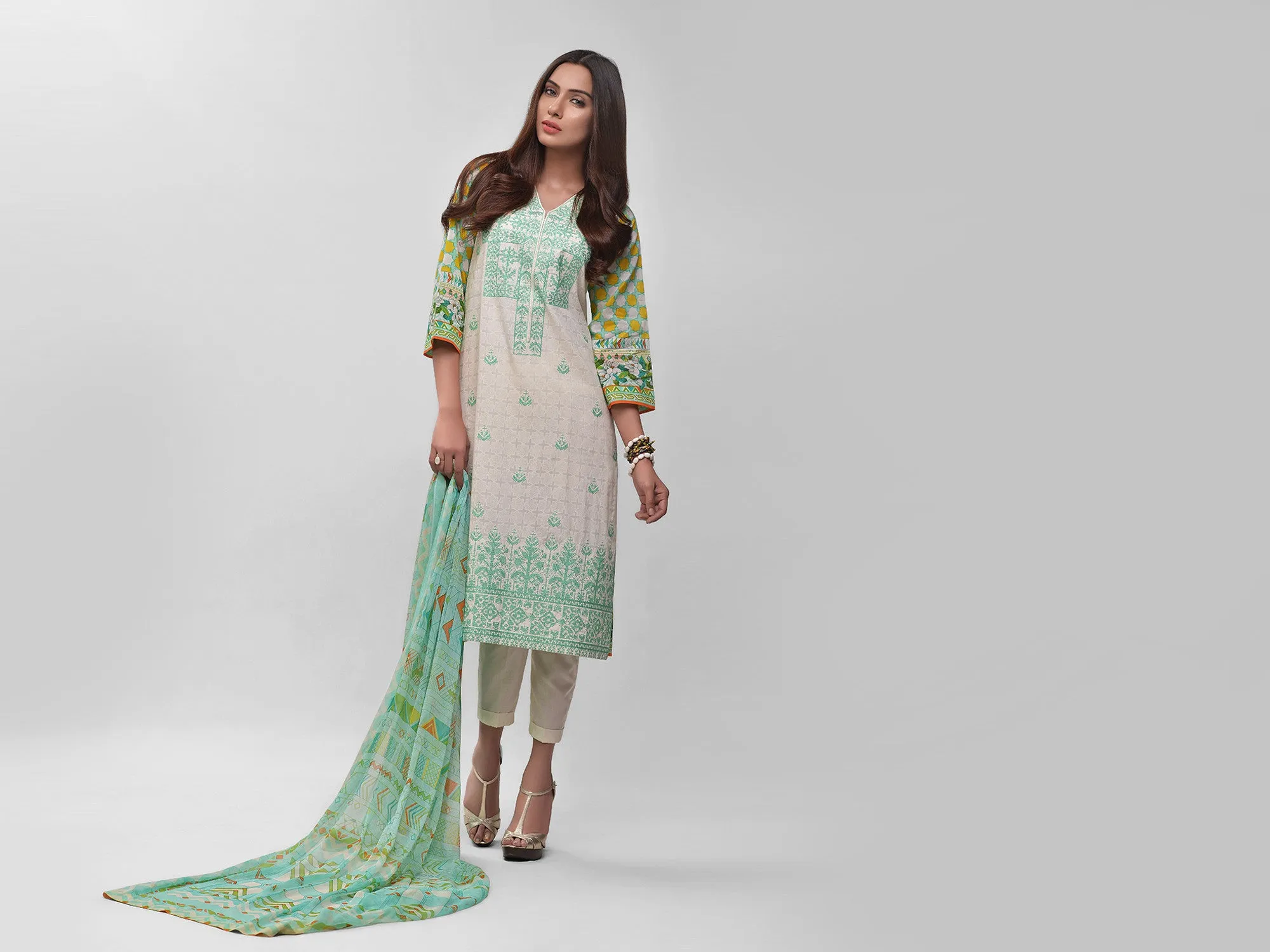 AUJ Lawn Collection 2016 Vol 1 – Design 6