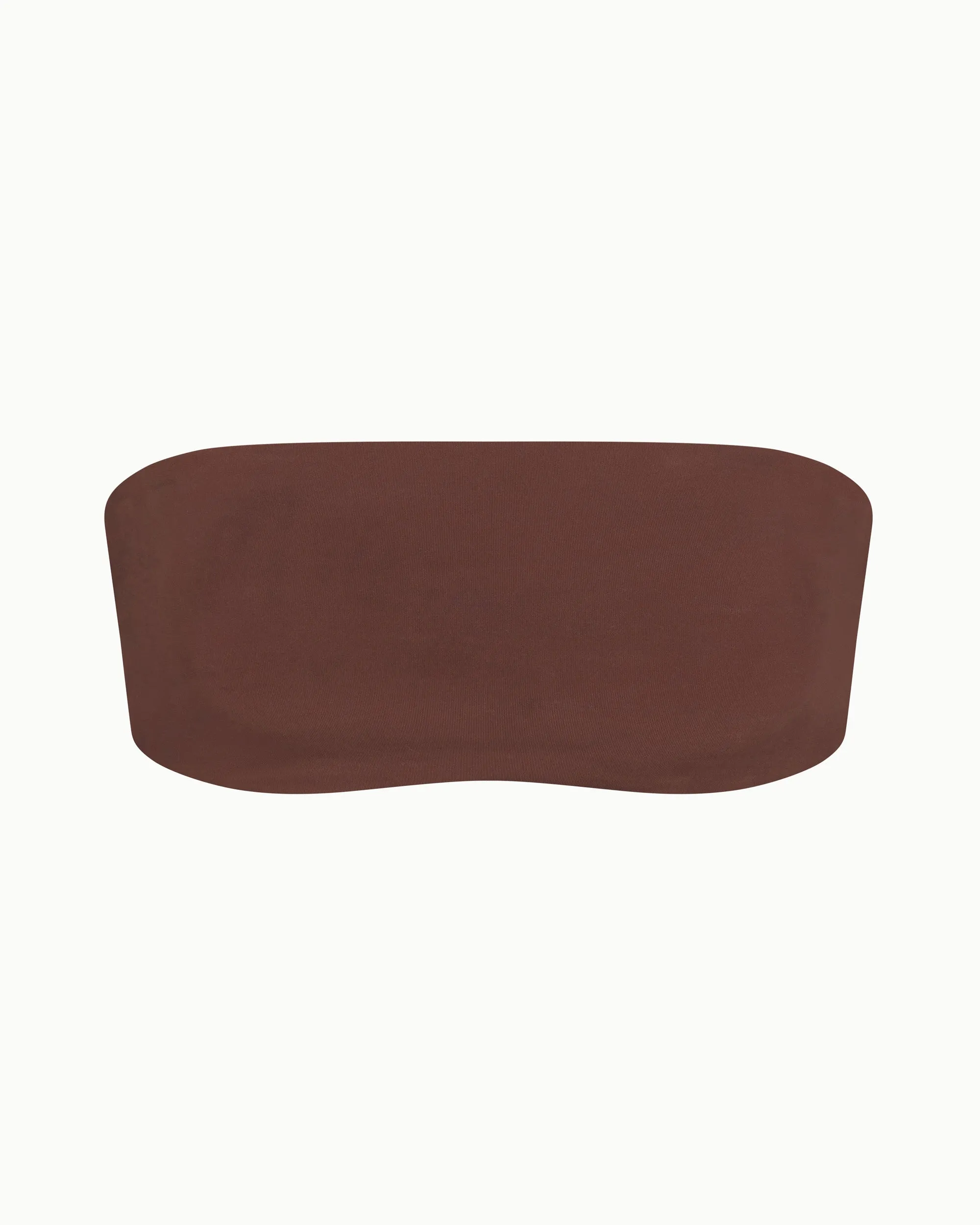 Bandeau Bikini Top | Chocolate