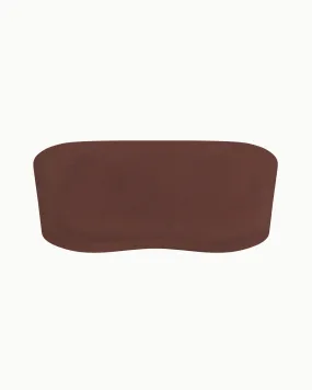 Bandeau Bikini Top | Chocolate