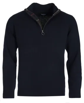 Barbour Holden Half Zip Jumper - Navy