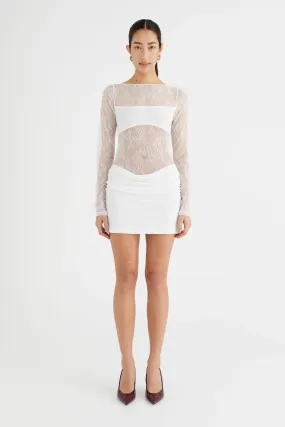 Benni Yana Mini Dress - White