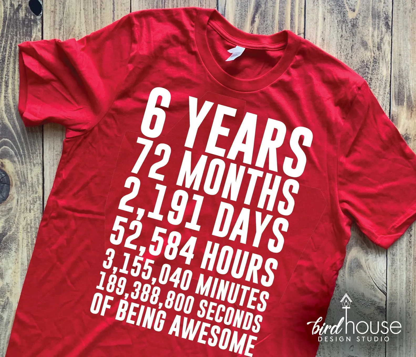 Birthday Shirt, Counting the Days & Hours of Being Awesome, Any Age, Custom Any Color
