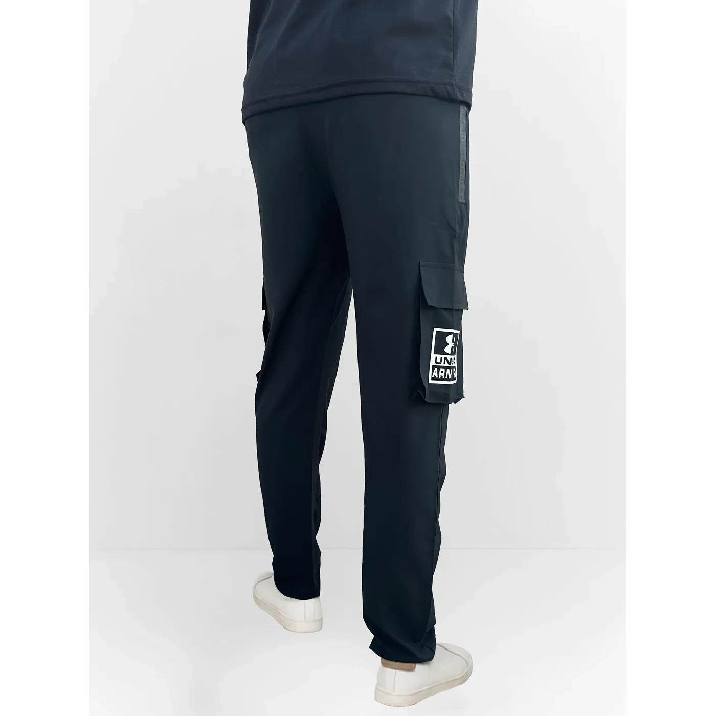 Black Cargo Sports Trousers