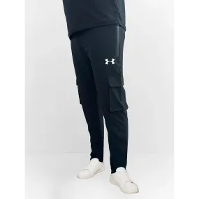 Black Cargo Sports Trousers