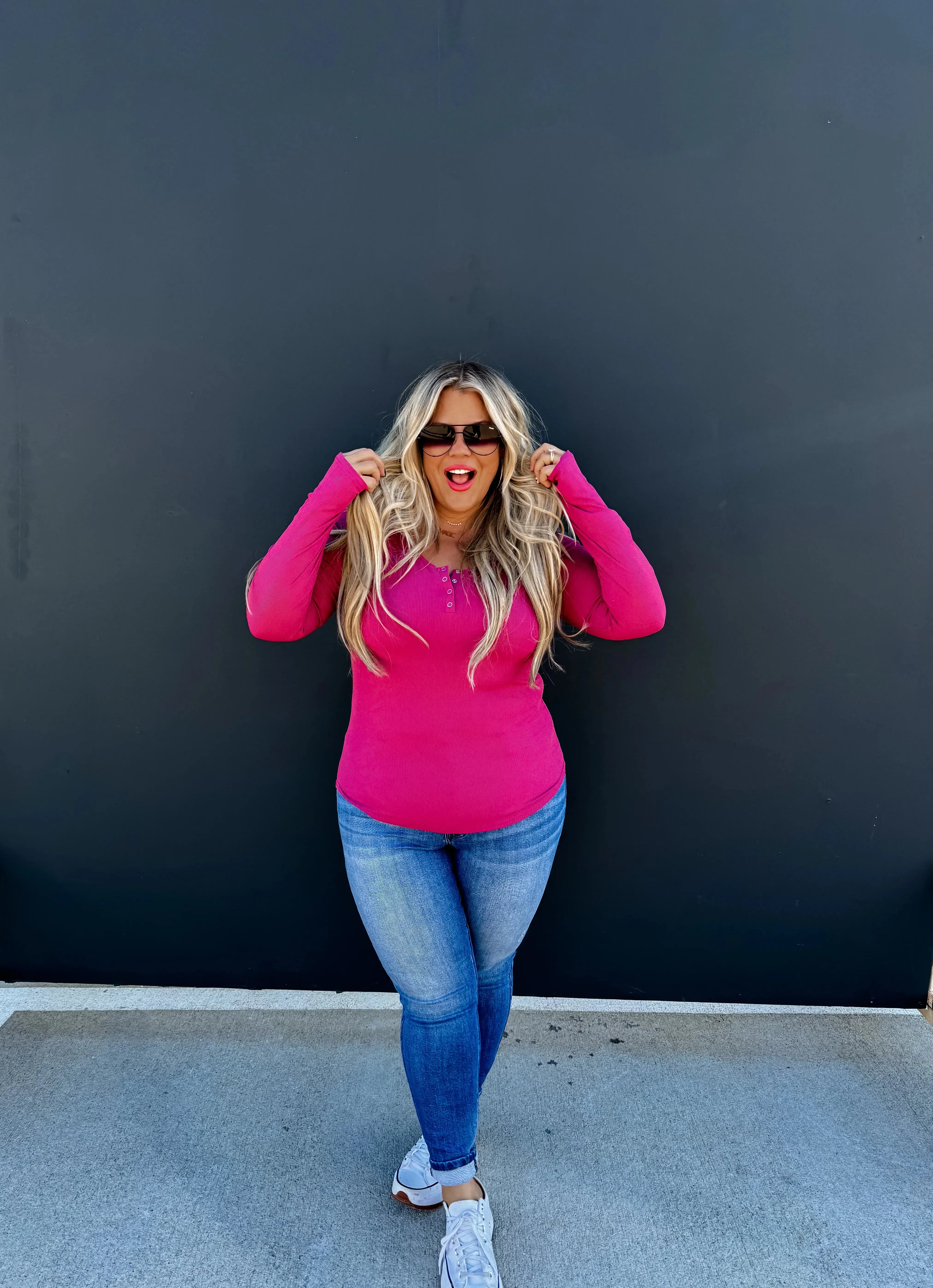 Blakeley: Brooklyn Snap Henley in Five Colors