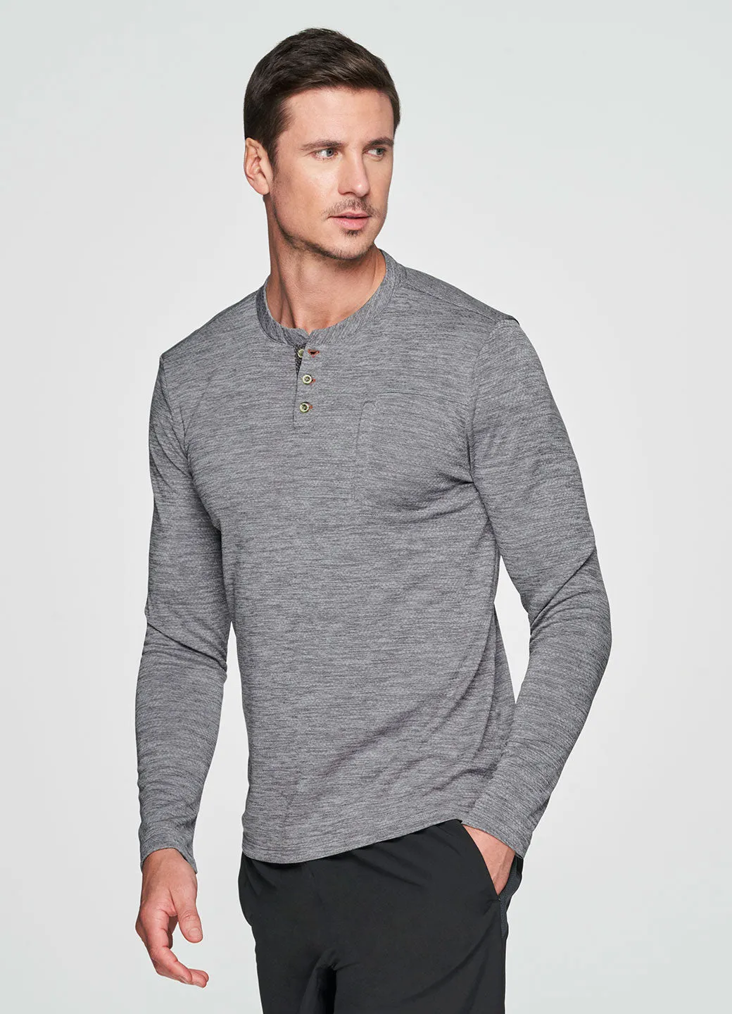 Blaze Long Sleeve Henley