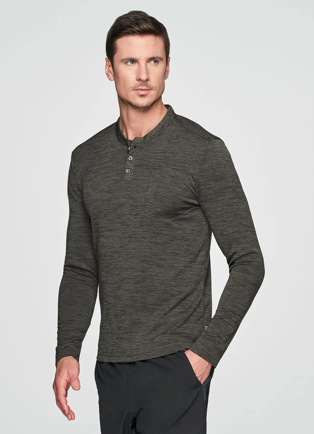 Blaze Long Sleeve Henley