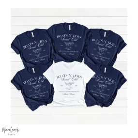 Boats N Hoes Bachelorette Shirts