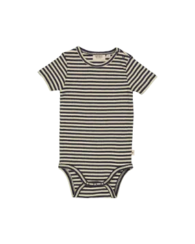 BODYSUIT WHEAT MIDNIGHT STRIPE