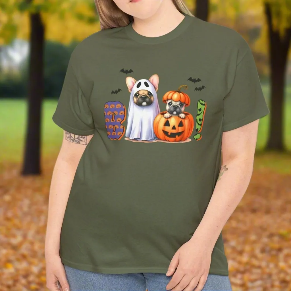 Boo! Dog-Themed Halloween Tee