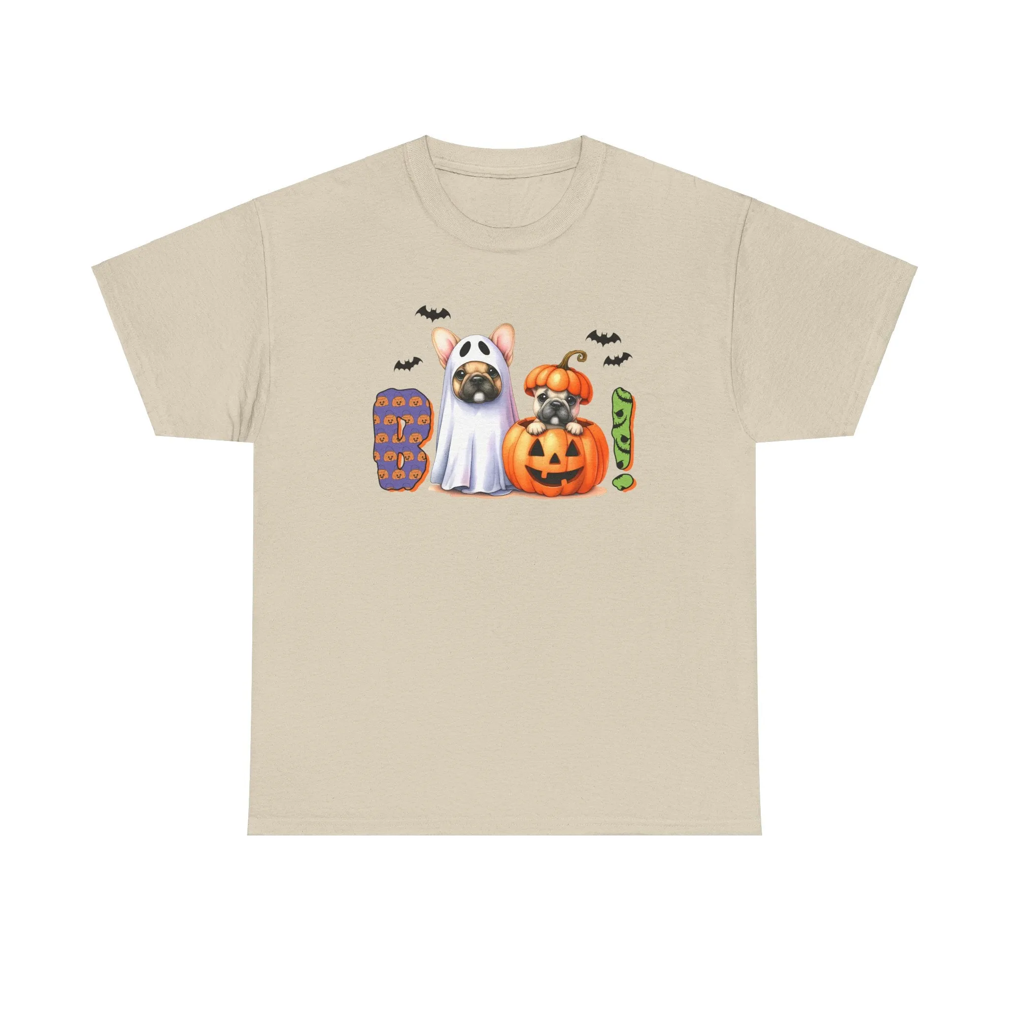 Boo! Dog-Themed Halloween Tee