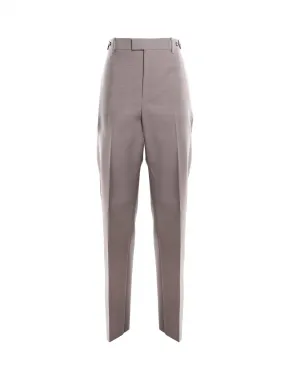 Bottega Veneta High Waist Straight Leg Trousers