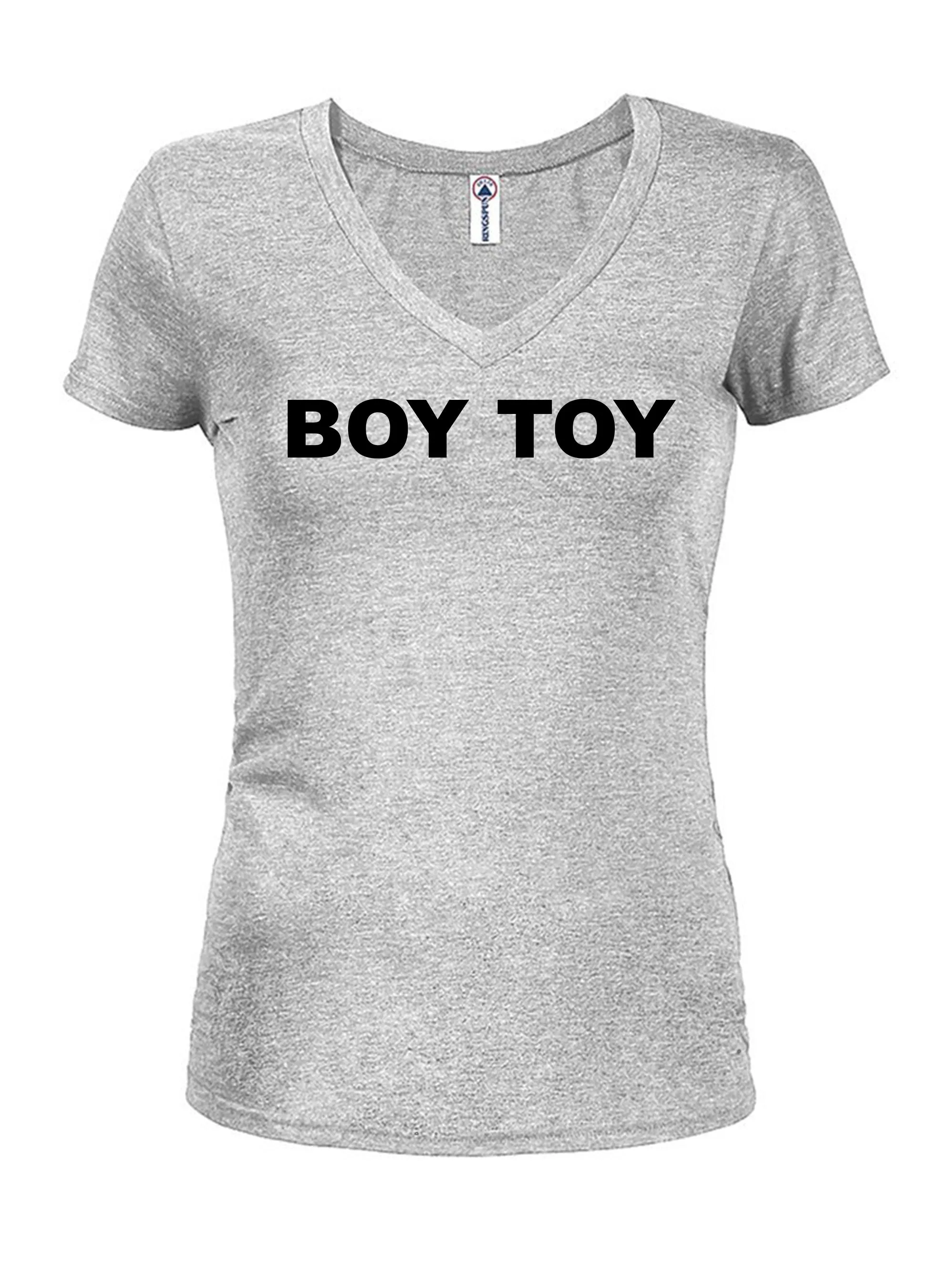 Boy Toy Juniors V Neck T-Shirt