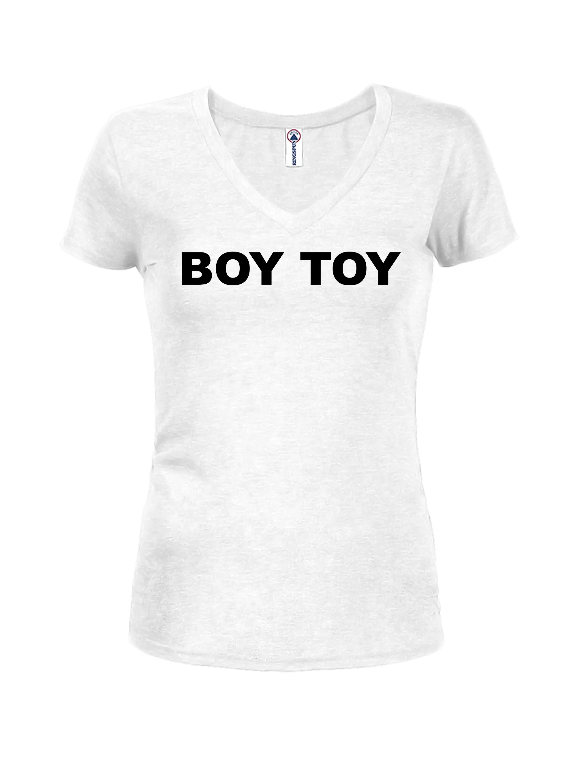 Boy Toy Juniors V Neck T-Shirt