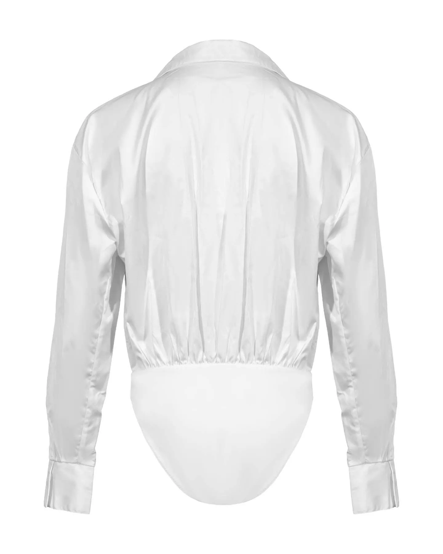 Boyfriend Shirt Bodysuit