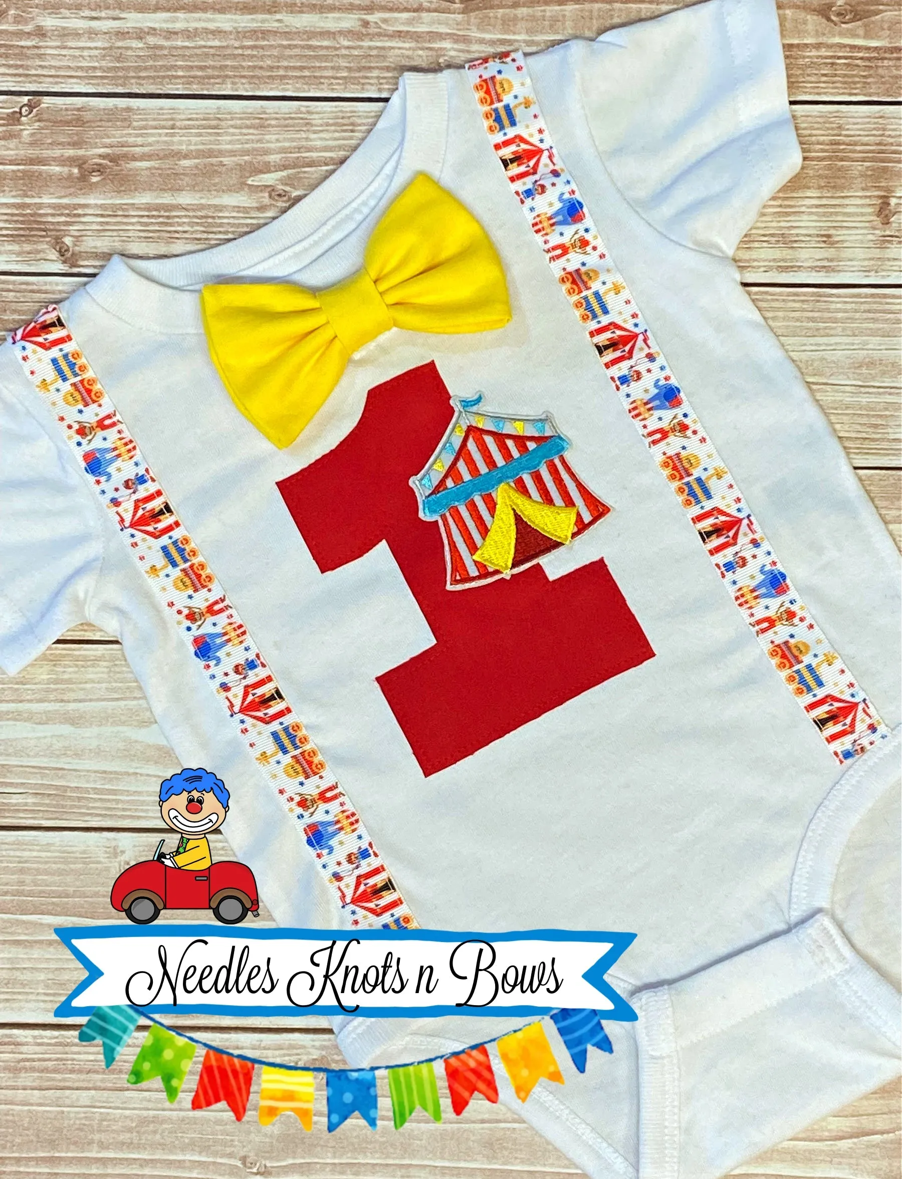 Boys 1st Birthday Outfit, Circus, Carnival Birthday, Cake Smash Outfit