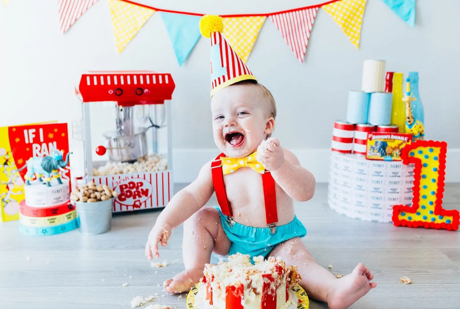 Boys 1st Birthday Outfit, Circus, Carnival Birthday, Cake Smash Outfit