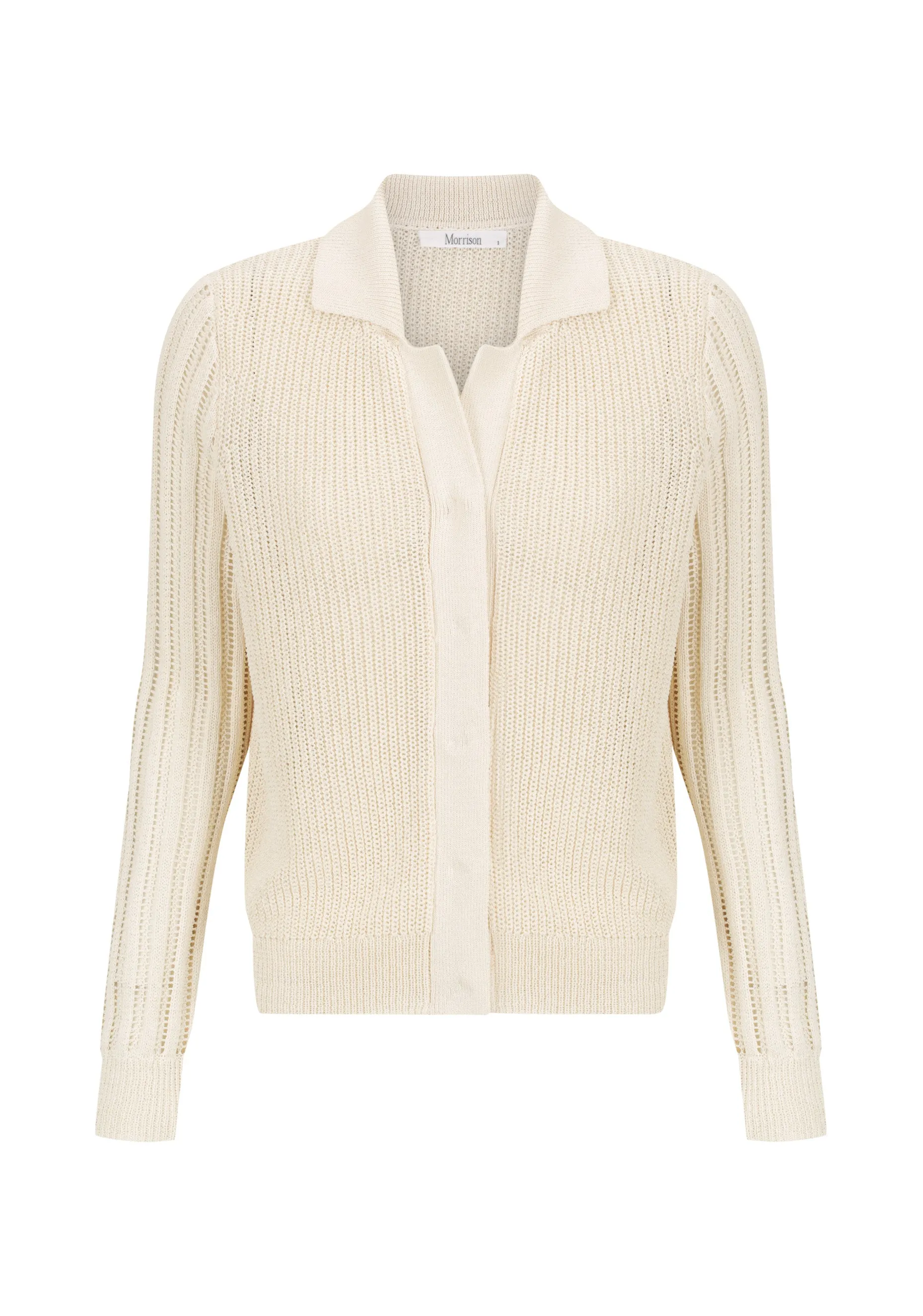 Byron Knit Cardigan_Milk