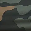 Camouflage Mock-Neck Scuba Bodysuit