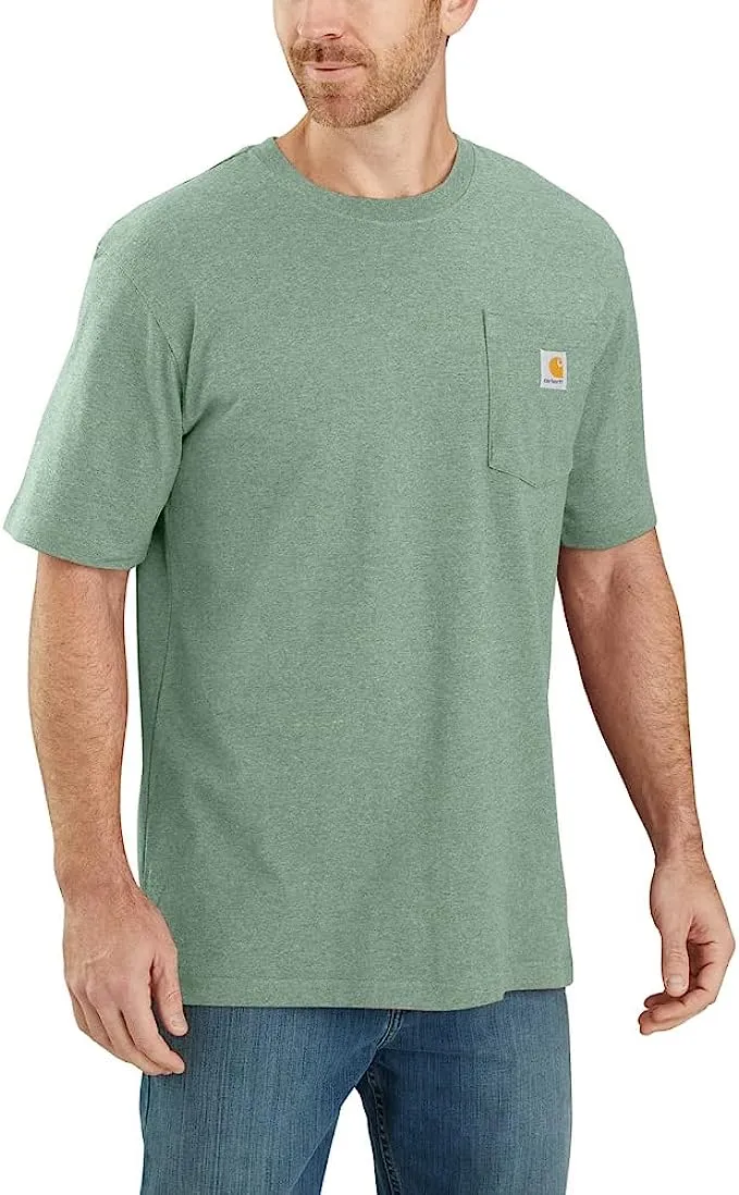 Carhartt Men's Loose Fit Heavyweight Short-Sleeve Pocket T-Shirt
