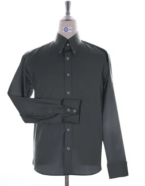 Charcoal Grey Button Down Shirt