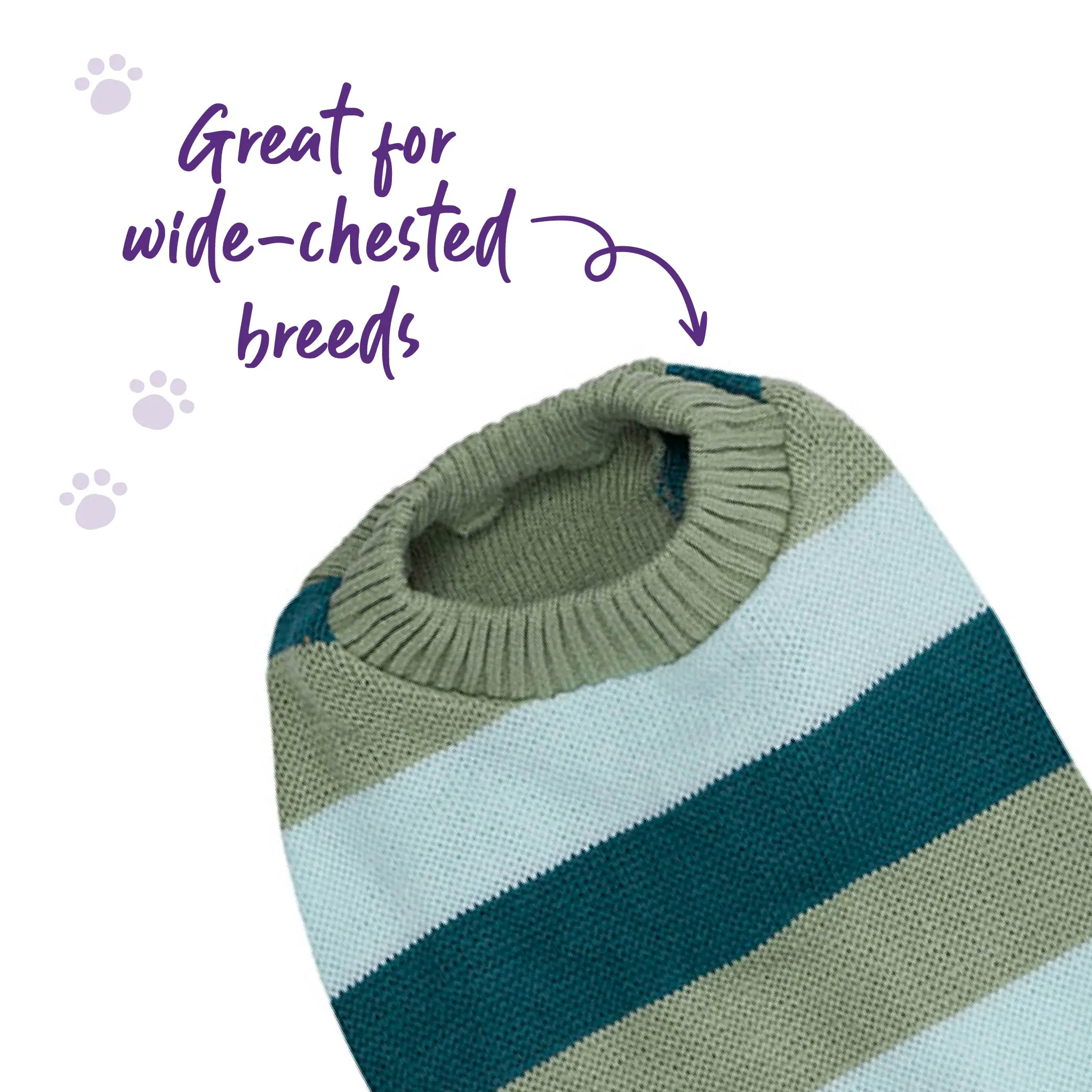 Chestie Dog Jumper - Forest