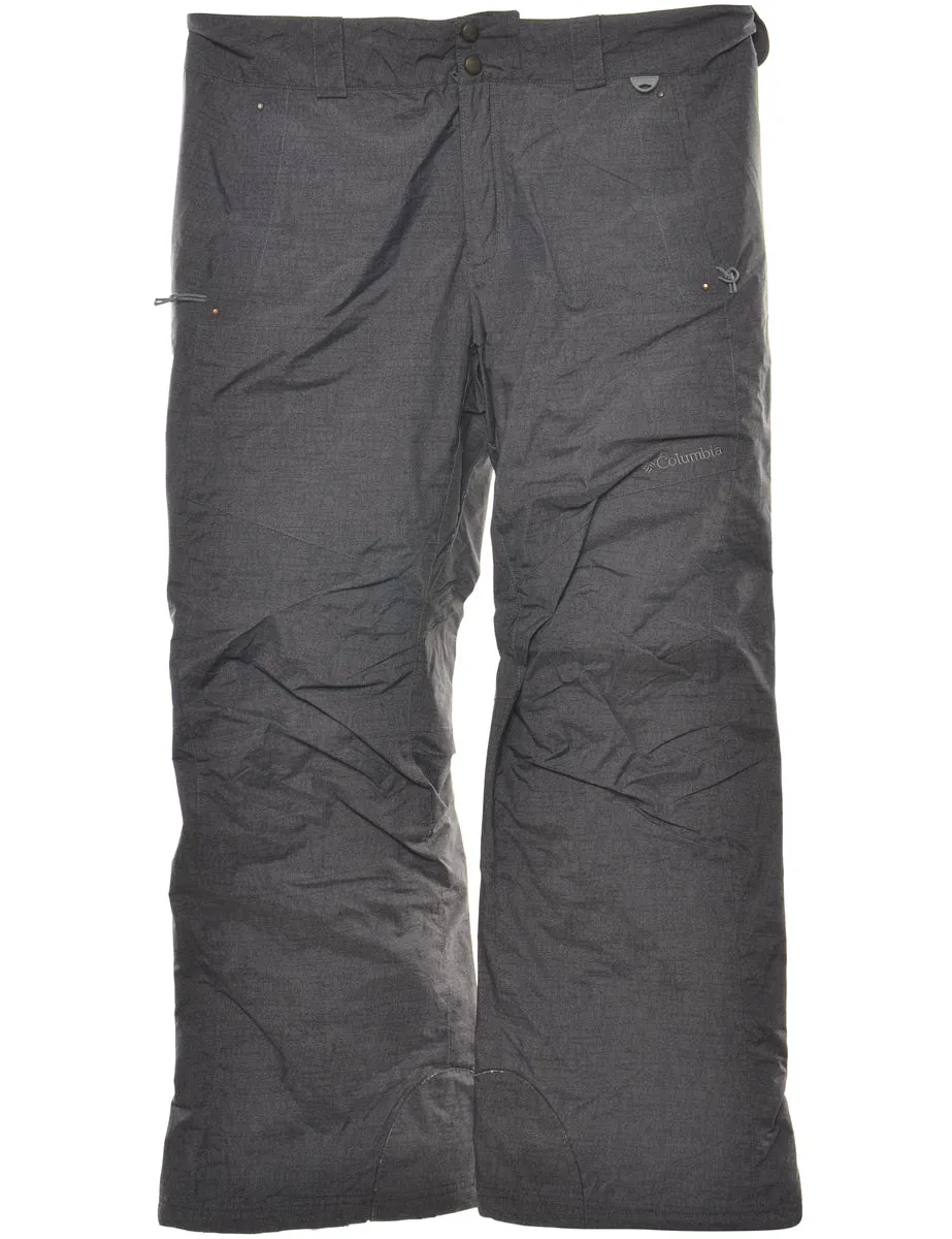 Columbia Black Ski Trousers - W37