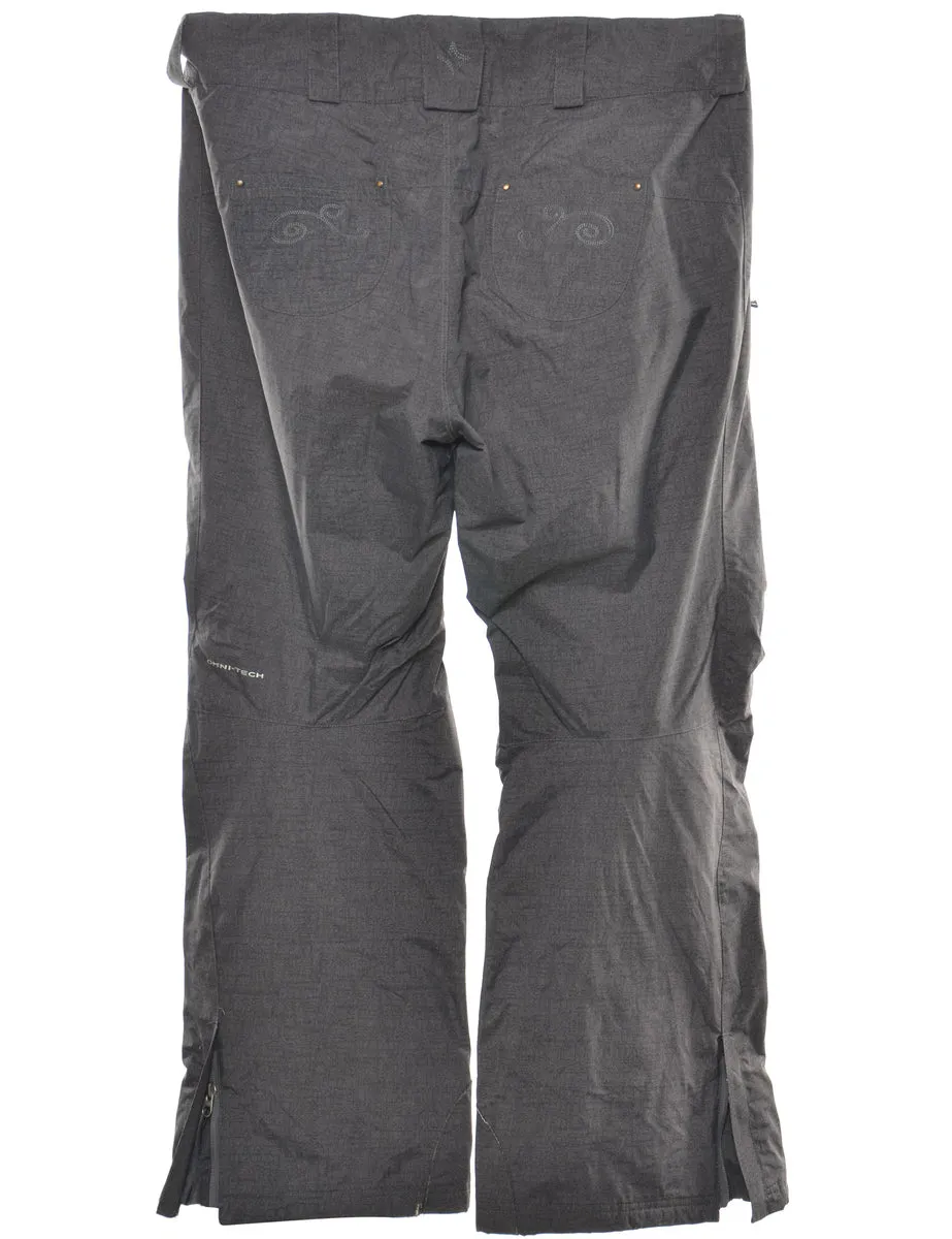 Columbia Black Ski Trousers - W37