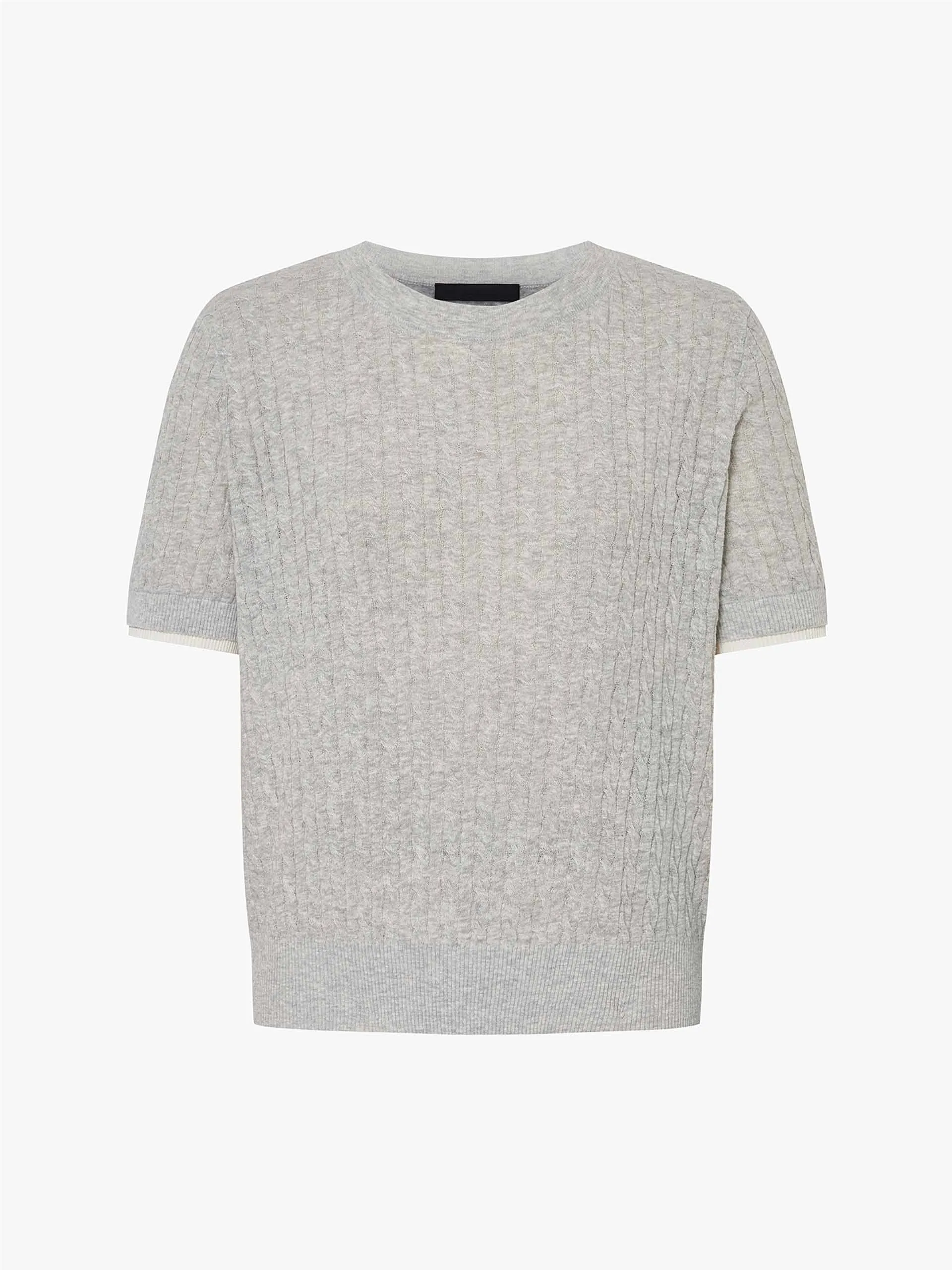 Cotton Linen Knit Top