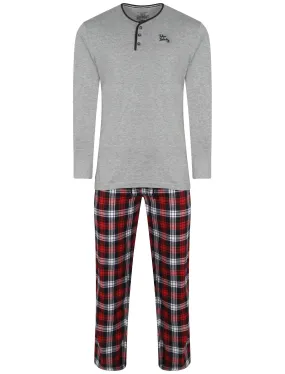 Courland 2pc Lounge Set in Light Grey Marl - Tokyo Laundry